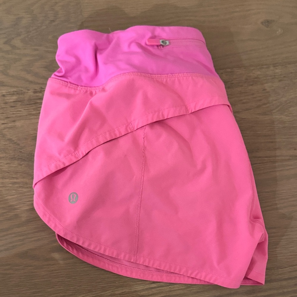 lululemon athletica Vibrant Pink Skort